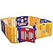 JAXPETY Baby Playpen Kids 8+4 Panel Safety Play Center Yard Home Indoor Outdoor New Pen