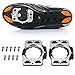 VGEBY 1Pair Cleats, Shoe Cleats Cover Cycling Pedal Cleats with 9 Screws for Zero, Pave/Ultra Light Action, X1, X2, X5 Zero Cleats Zero Cleats Cleats