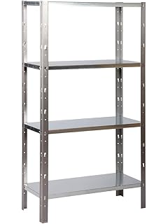 etagere metal strong 175 galvanise 5 tablettes