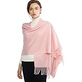 RIIQIICHY Women's Scarf Pashmina Shawls and Wraps for Evening Dress Bridesmaid Wedding Bridal Winter Warm Long Large Scarves