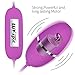 USB Bullet Egg Vibrator,LUV-SPOT Multi-Speed Powerful Waterproof Wand Massager Control Vibrating Stimulator Vaginal Kegal Balls for Women or Couple (Purple)