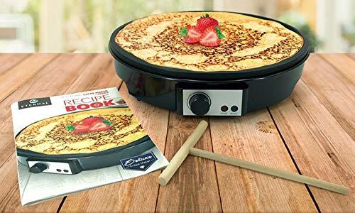 Eternal Kitchen Gadget Deluxe 12" Electric Crepe Maker And Griddle PG93932