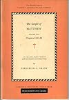 The Gospel of Matthew: Volume Two, Chapters 13:53-28 (Harper's Annotated Bible Series, No. 11) (Harper's Annotated Bible Series, No. 11)