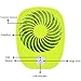 LP Mini USB Output Electric Fan Compact Easy To Carry for the Office , Home , Dorm , Study , Library , Games Room Outdoor Travel , Keep You Cool and Relaxed (Green)