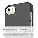 elago iPhone SE case, [Glide-Limited][Dark Grey/Orange] - [Mix and Match][Premium Armor][True Fit] - for iPhone SE/5/5S