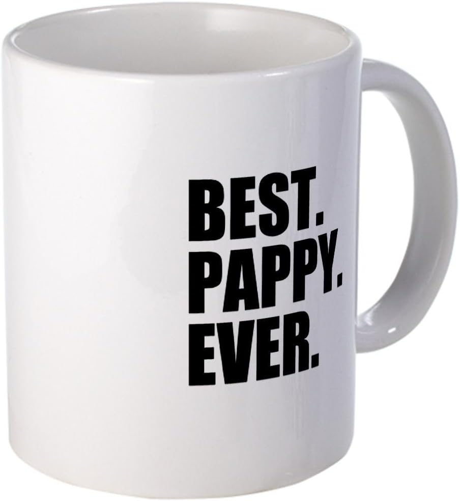 Best Pappy Ever Mugs - Unique Coffee Mug, 11oz Coffee Cup