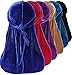 Durags for Men Women,Silky Velvet Du-rag for 360 Waves Multipack,Durag Velvet 0