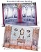 Doll Scene Backdrop - Reversible Baroque Interior and Castle,Fits 18