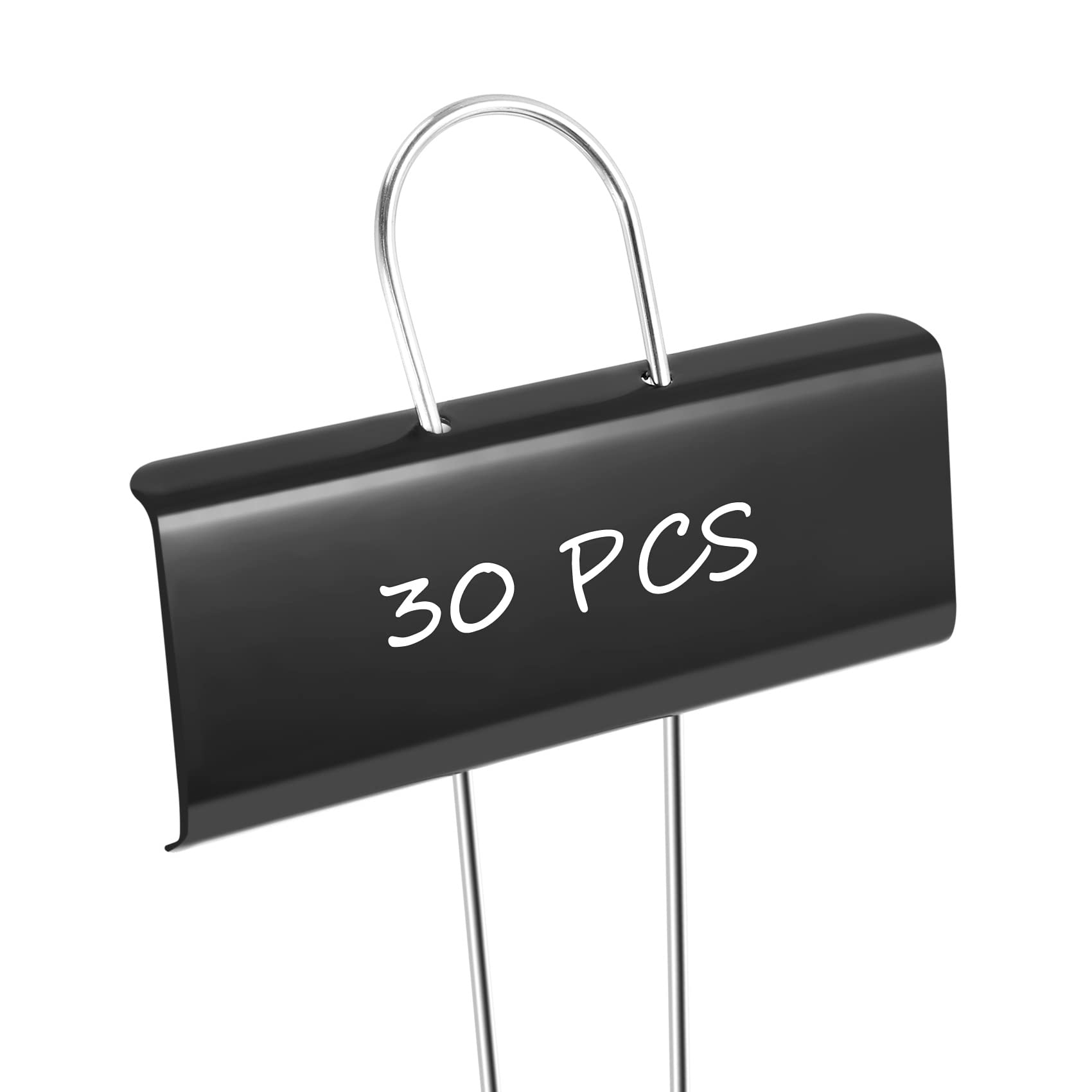 30 Pcs Metal Labels Weatherproof Markers Reusable Nursery Tags for Vegetables Herb Flower Black