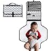 Portable, Baby Diaper Changing Pad - Newborn and Infant Change Mat by Giggle&Poo - Compact, Travel Pads and Mats for Babies - Foldable, Durable and Lightweight with Mesh Pocket For Diapers and Wipes
