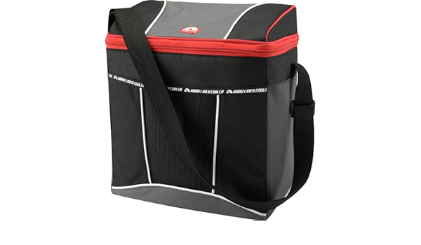 Nevera semirigida 9l 27x20x29 negra roja igloo 157028 ...