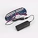 Light Up EL Wire Neon Shutter Glasses Flashing LED Rave Sunglasses for 80s, EDM, Parties Decorations(1 Pack)