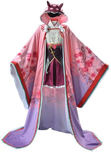 COSTHAT Fate Grand Order Osakabehime Cosplay Costume FGO Assassin Cosplay Kimono Dress