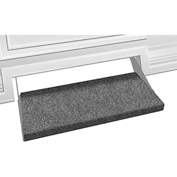 Prest-O-Fit 2-0353 Outrigger RV Step Rug Castle Gray 23 In. Wide
