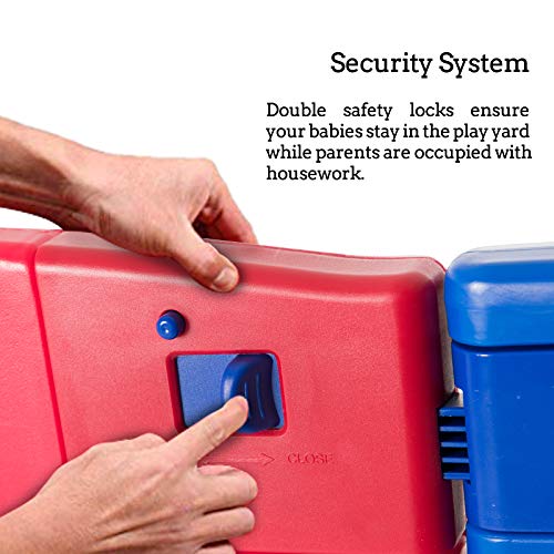 image for Uenjoy Baby Playpen 8+4 Panel Adjustable Kids Safety Activity Center P