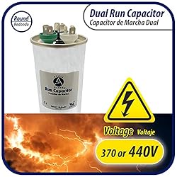 Appli Parts Dual Run Capacitor for ac 30+5 Mfd uF