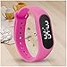 Yunanwa 10 Pack Upgraded White LED Touch Screen Jelly Gel Silicon Bracelet Wrist Watches Band Sports Set