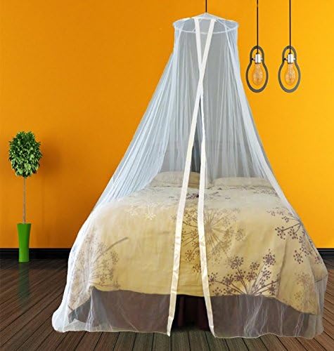 #1 Premium Mosquito Net for Bed Canopy - Ultrasoft | Largest Universal Size- King to Twin | Innovative Design | TONS of FREE Bonus Features | Ultimate Insect Repellent