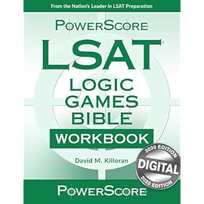 The PowerScore LSAT Logic Games Bible Workbook, 2020 edition. Reinforce and practice the strategies featured in the Logic Games Bible. (Powerscore LSAT Bible) Paperback &ndash; November 12, 2019