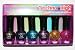 6 Pack Combo of All Techno High Metallic Color Nail Polish Lacquer Collection