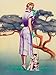 1940s Pin-Up Girl Polly the Parrot Macaw Bird Picture Poster Print Art Pin Up
