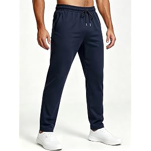 Mens Lightweight Hiking Pants Quick Dry Sweatpants for Athletic Running Workout Casual Travel