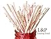 Gold and Pink Straw Mix Star Dots Chevron Stripe 125 Pk