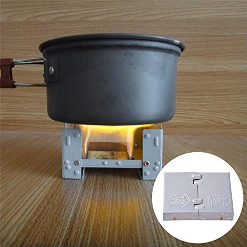 Pocket Solid Fuel Stove Foldable Backpacking Camping Survival Small, Very Portable Applicable Environment Ordinary Outdoor