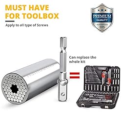 DIY Universal Socket Wrench Tools Set Adapter Handy
