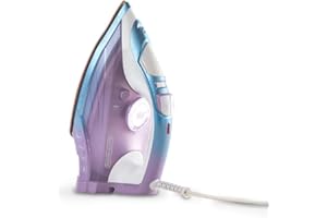 BLACK+DECKER Moonstone Iron, IR2323-1AD, Ceramic Infused Soleplate & Anti-Drip Function with Auto Clean and Auto Shut-off, 50