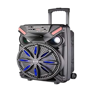 trolley speaker with battery and wheels india