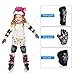 MOVTOTOP Kids Knee and Elbow Pads with Bike Gloves Toddler Protective Gear Set for Skateboard, Roller-Skating, Bike Knee Pads for Boys Girls Children L/XL