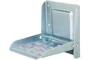 Folding Truck Steps Designed for Trucks Trailers Campers and Vans with Rust Protection and Anti Slip for Secure Footing