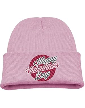 Happy Valentine's Day Baby Warm Hat Cute Cotton Cap Beanies
