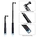 Vicdozia 28.5'' Extension Stick Hand Grip Extendable Monopod Adjustable Pole Waterproof Handle Compatible with GoPro Hero 10 9 8 7 6 5 4 Session, SJCAM AKASO Xiaomi Yi and More