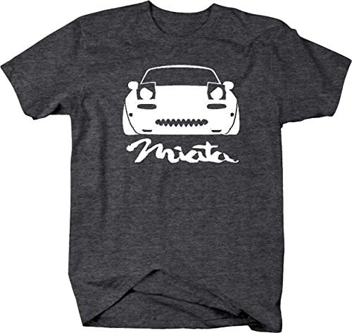 Miata Angry Eyes Lowered Racing Speed JDM Mazda Mens T Shirt - 5XL