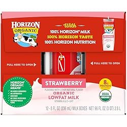 Horizon Organic Shelf Stable 1% Lowfat Strawberry