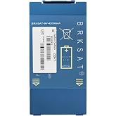 Brksat M5070A Replacement Battery for Defibrillator Home AED | M5066A, M5068A Compatible, 9V 4200mAh High Capacity, Long-Lasting, Stable Power, Quick Tool-Free Change