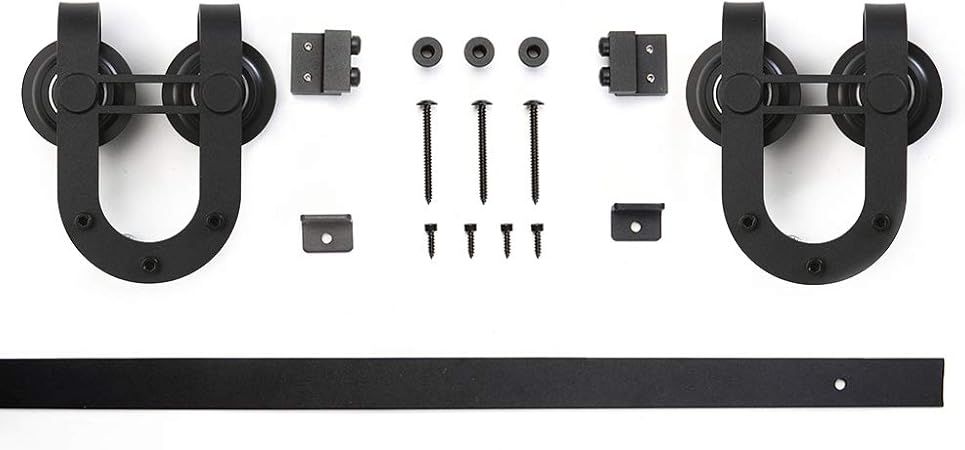 Amazon Com 3 3ft Track Real Mini Sliding Barn Door Hardware Kit