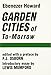 Garden Cities of To-Morrow