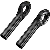 HOUSON Carbon MTB Bar Ends, 22.2mm, Black