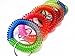 yueton Colorful Rainbow Gradual Change Colors Flexible Spiral Coil Wristband (Rainbow)