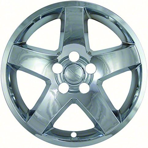 Premium OEM Style Chrome Wheel Skins for 2009-2010 Dodge Challenger (Pack of 4) 17"