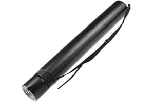 Telescopic Archery Arrow Case with Adjustable Strap, Plastic Carrier Tube for Storage and Transport