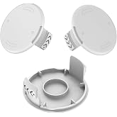 RISELION AC14HCA Replacement Spool Cap Compatible with Ryobi Weed Wacker 18V, 24V, 40V, Trimmer Line Cover 993373001 for Ryobi One+ String Trimmer (3 Pack)