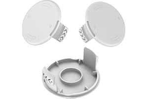 RISELION AC14HCA Replacement Spool Cap Compatible with Ryobi Weed Wacker 18V, 24V, 40V, Trimmer Line Cover 993373001 for Ryobi One+ String Trimmer (3 Pack)