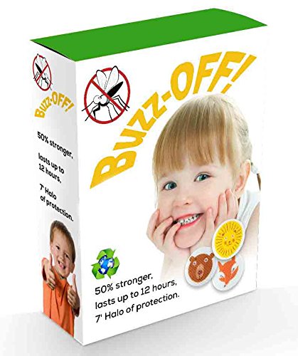 Heavy Duty Mosquito Patches: Up to 24 Hours Lasting Buzz-OFF! Mosquito Repellent Patches, Pack of 24, Natural Eco-friendly Mosquito and Insect Repellent Citronella Patches, Kid-safe, Deet Free Heavy Duty Mosquito Patches: Up to 24 Hours Lasting Buzz-OFF! Mosquito Repellent Patches, Pack of 24, Natural Eco-friendly Mosquito and Insect Repellent Citronella Patches, Kid-safe, Deet Free