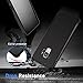 REALIKE Samsung Galaxy S9 Phone Case in Slim Fit Protective Thin Heavy Duty Military Grade Hybrid Cover with Bumper Shockproof for S9 -Black Color
