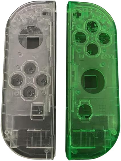 Amazon Juleyaing ポータブル 交換用 スイッチカバー Nintendo Switch Joy Con用 ケース 半透明 ハウジング Ns 保護用 軽量 防塵 Juleyaing 3dメガネ