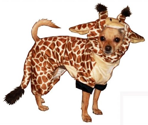 Hip Doggie Giraffe Dog Costume, Onesy Jumper, S